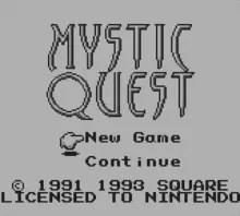 Image n° 1 - screenshots  : Mystic Quest